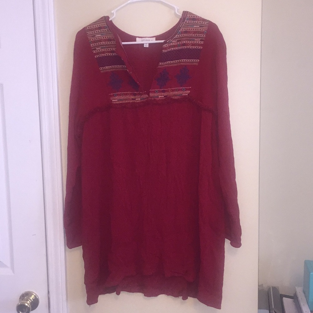 Long sleeve Umgee Tunic